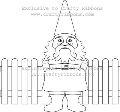 Gnome Digi - Set of colour your own Digis